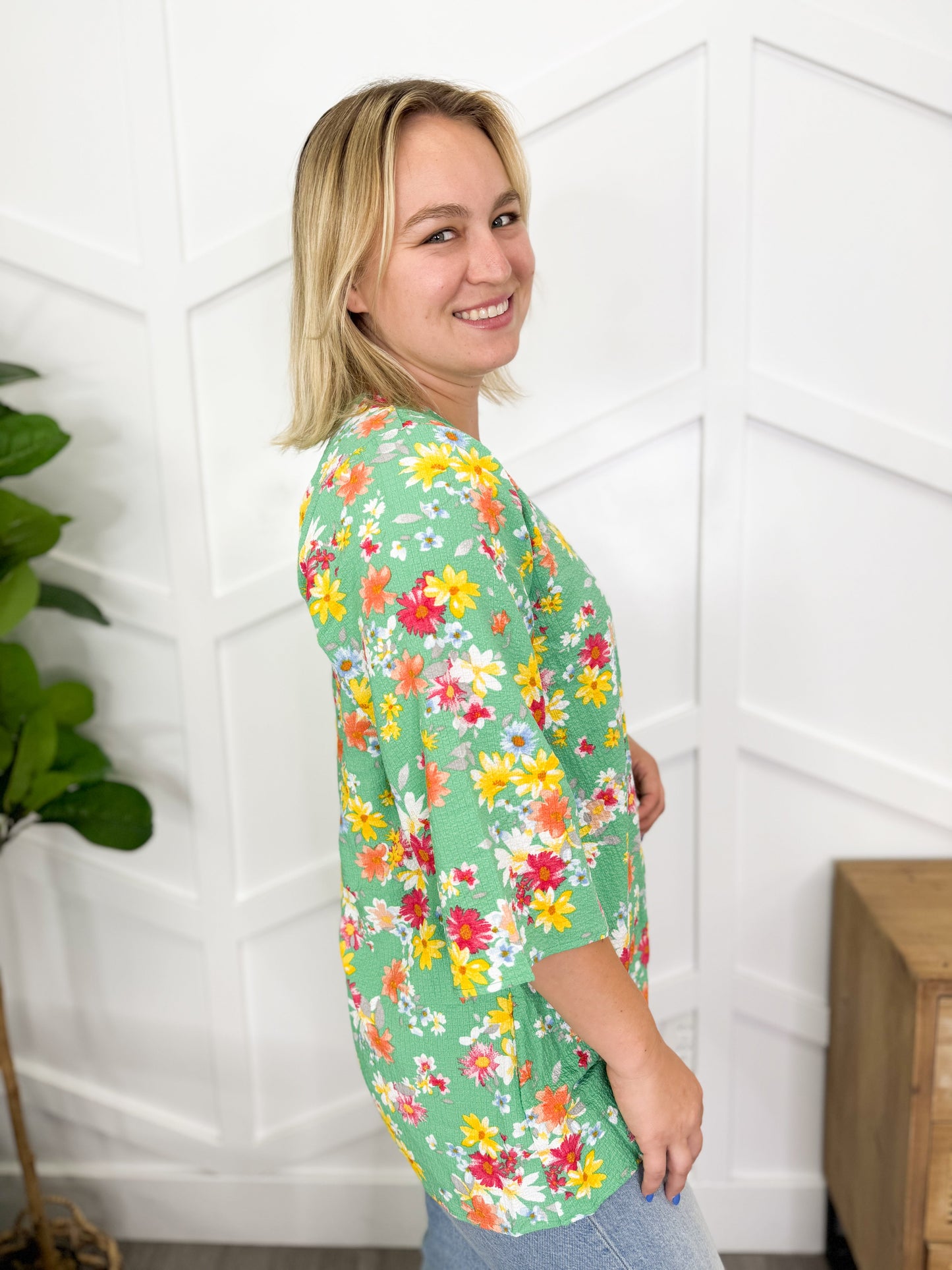 Reg/Plus-Wildflower Dream Cardigan