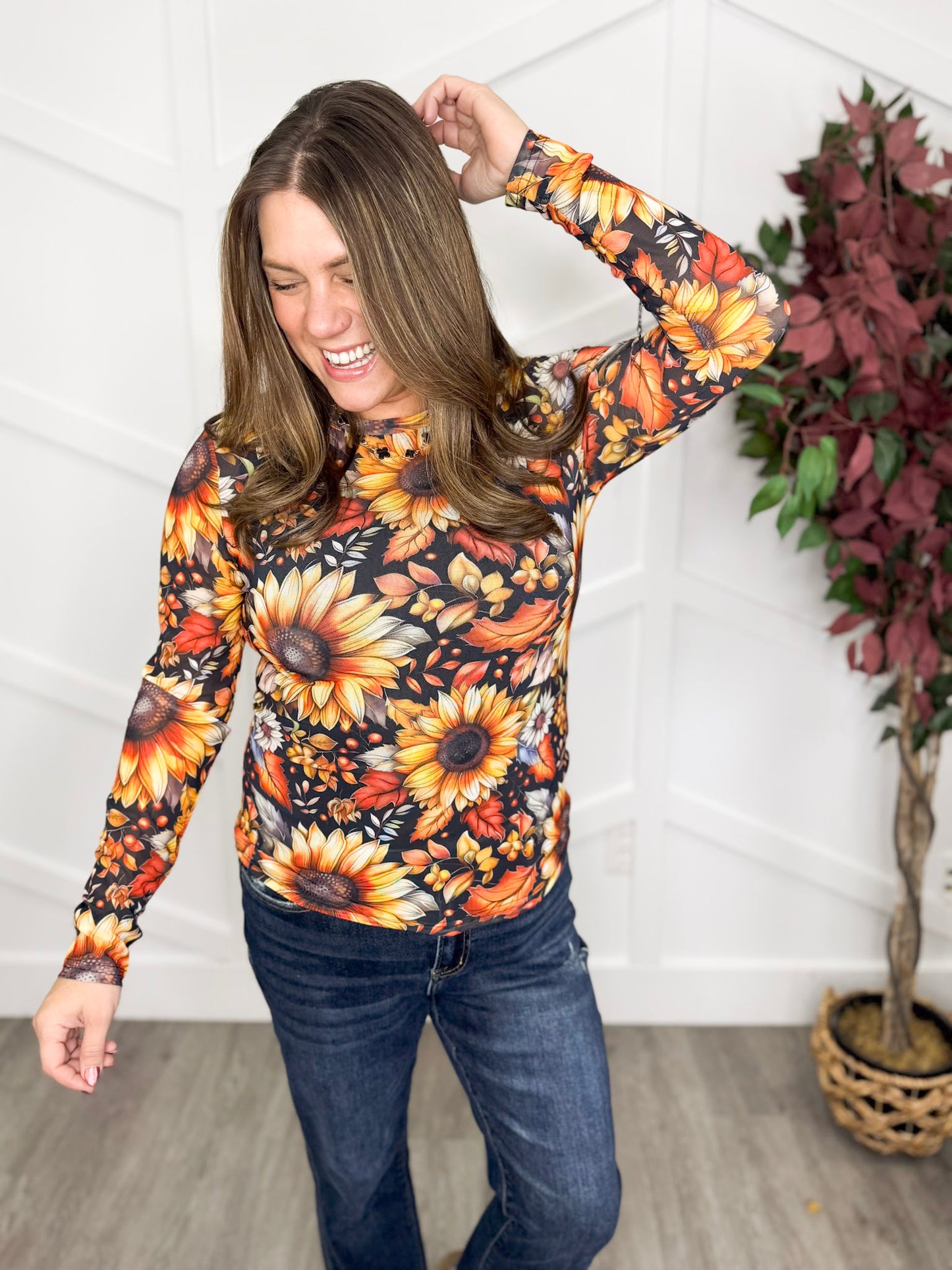 Reg/Plus- Sundaze Mesh Top