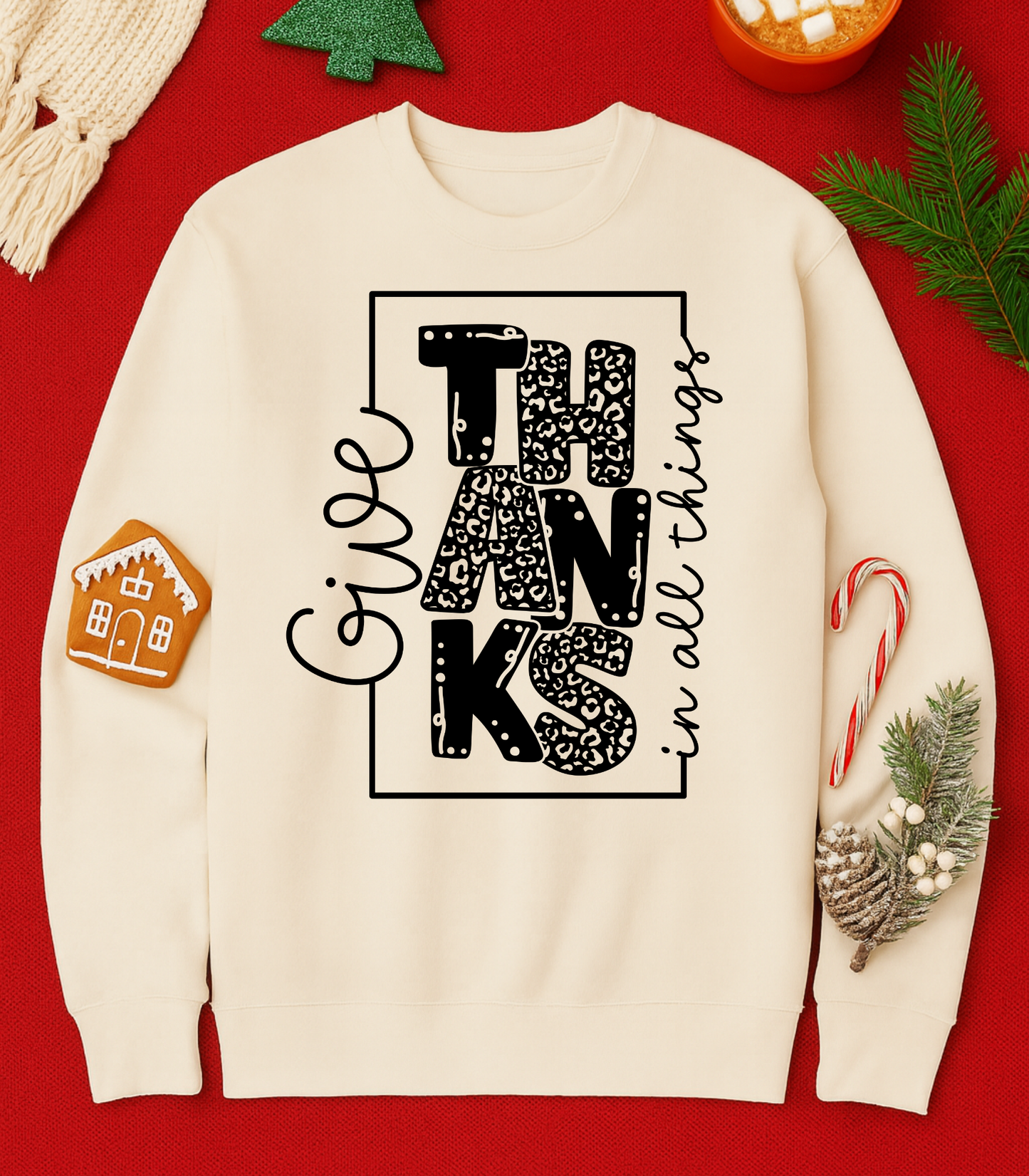 Give Thanks Tee or Sweatshirt