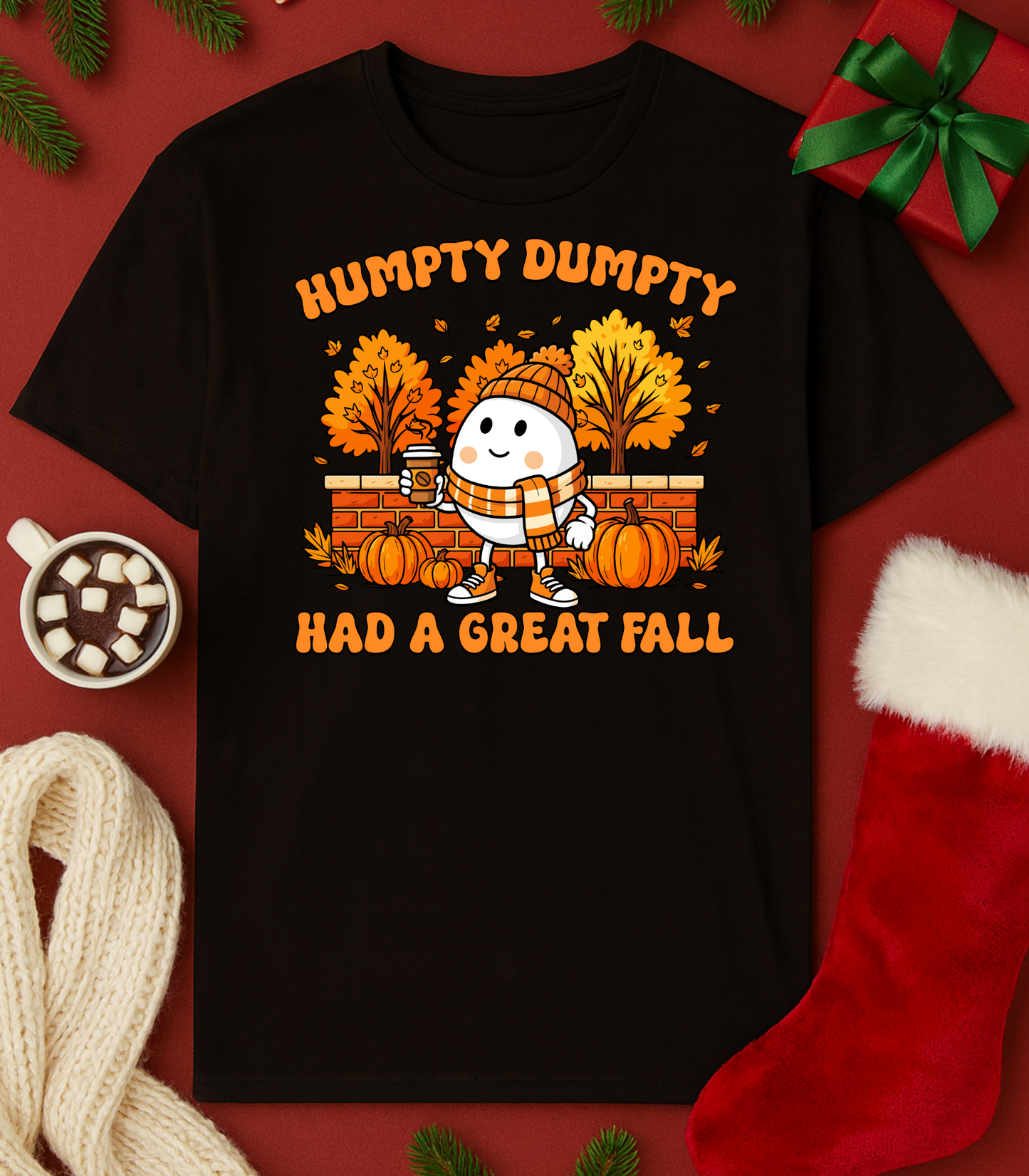 Humpty Dumpty Graphic Top (4 Shirt Options)