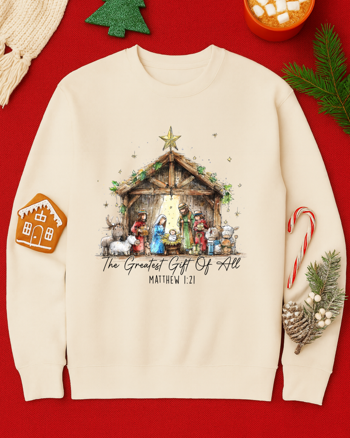 Greatest Gift of All Graphic Top (4 Shirt Options)