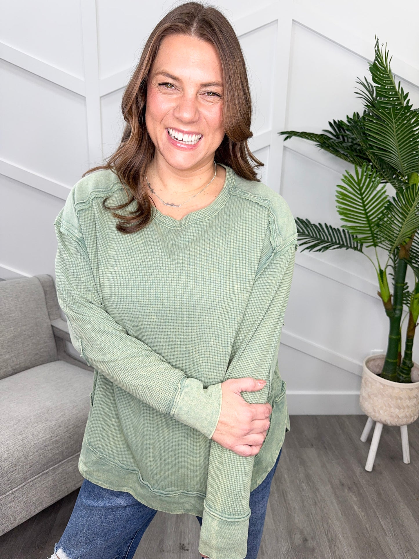 Reg/Plus-Made For Moments Top