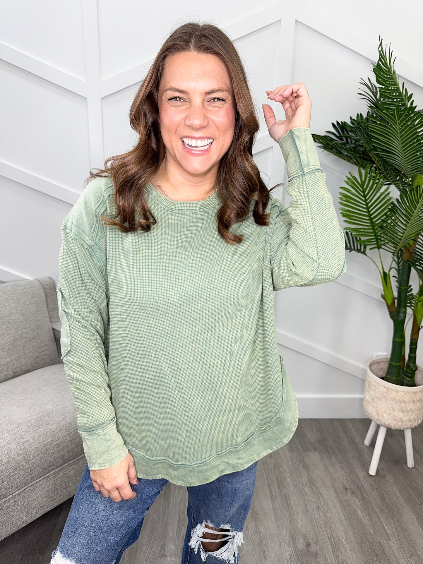 Reg/Plus-Made For Moments Top