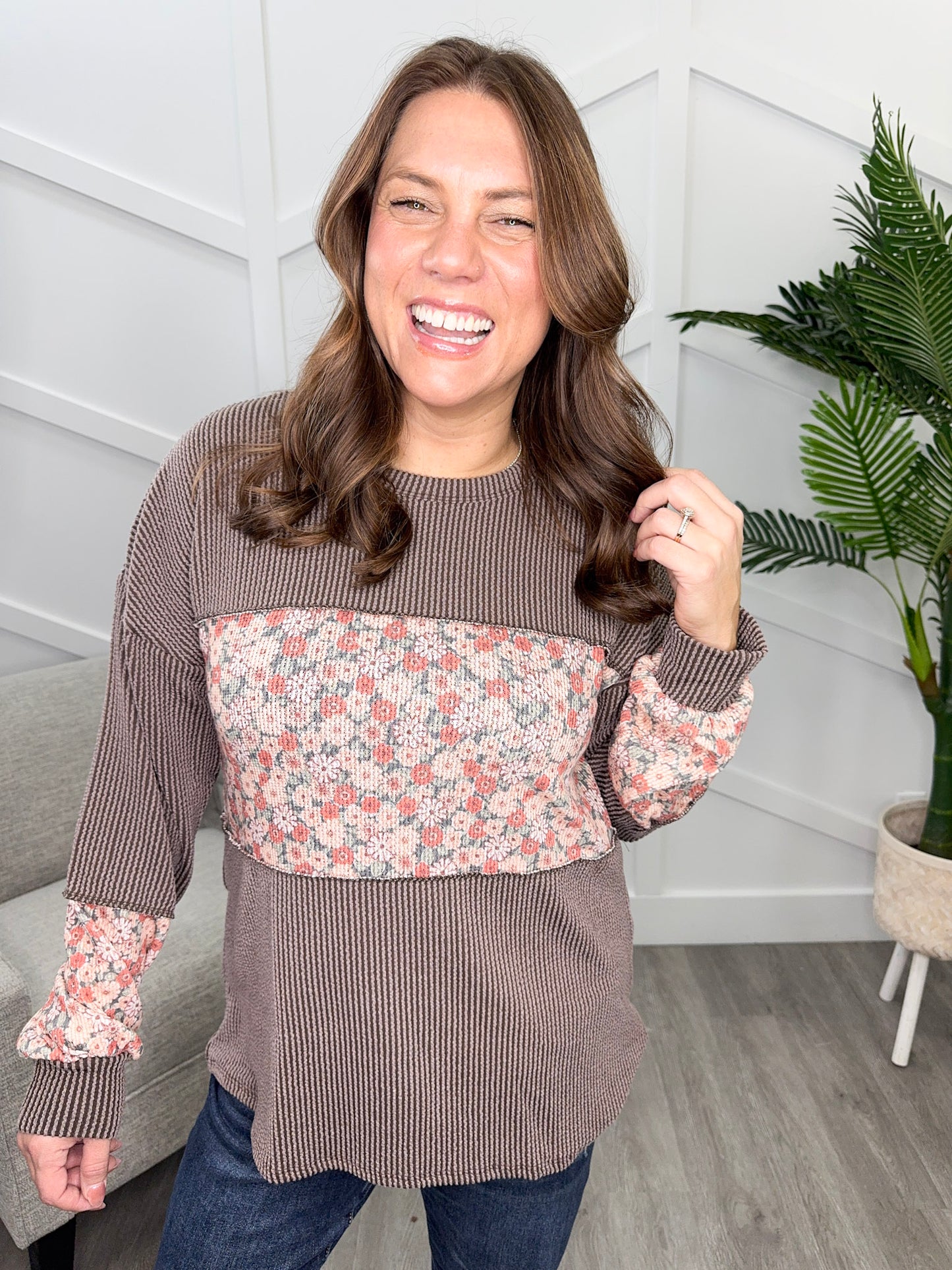 Reg/Plus Loving You Is A Breeze Top