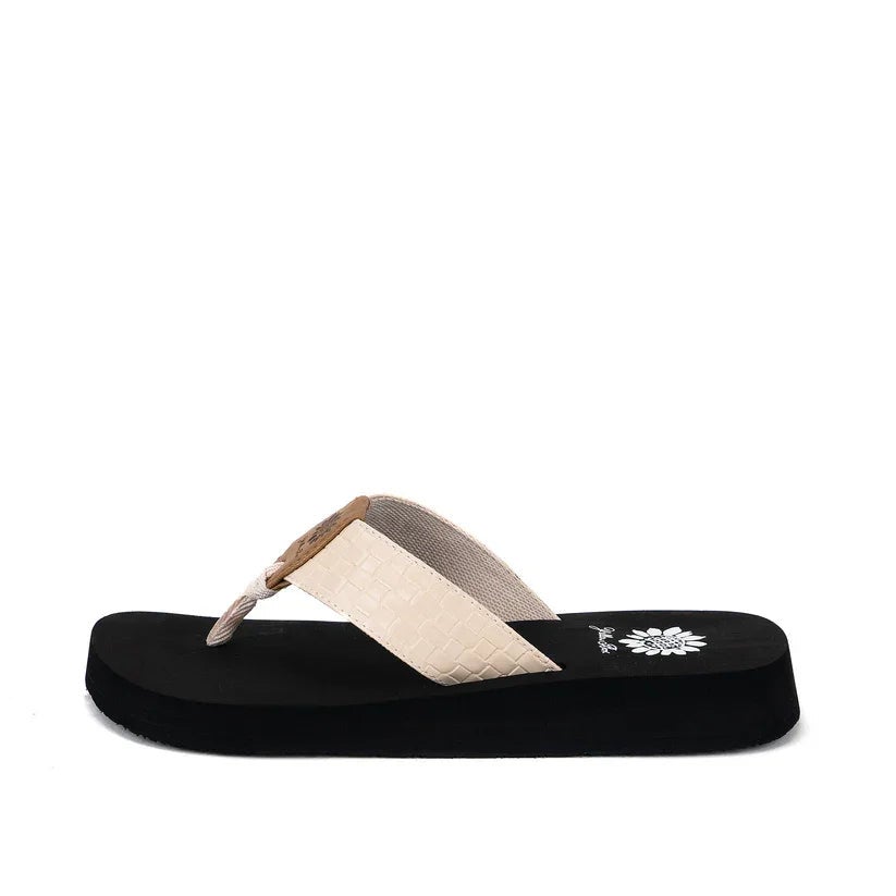Ivory Faranda Flip Flop By Yellow Box