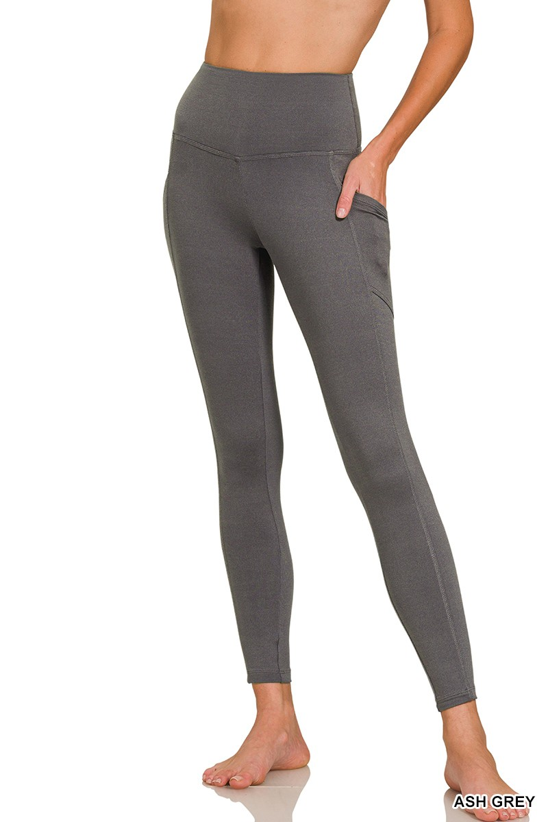 Reg/Plus-Serenity Leggings W/Pockets