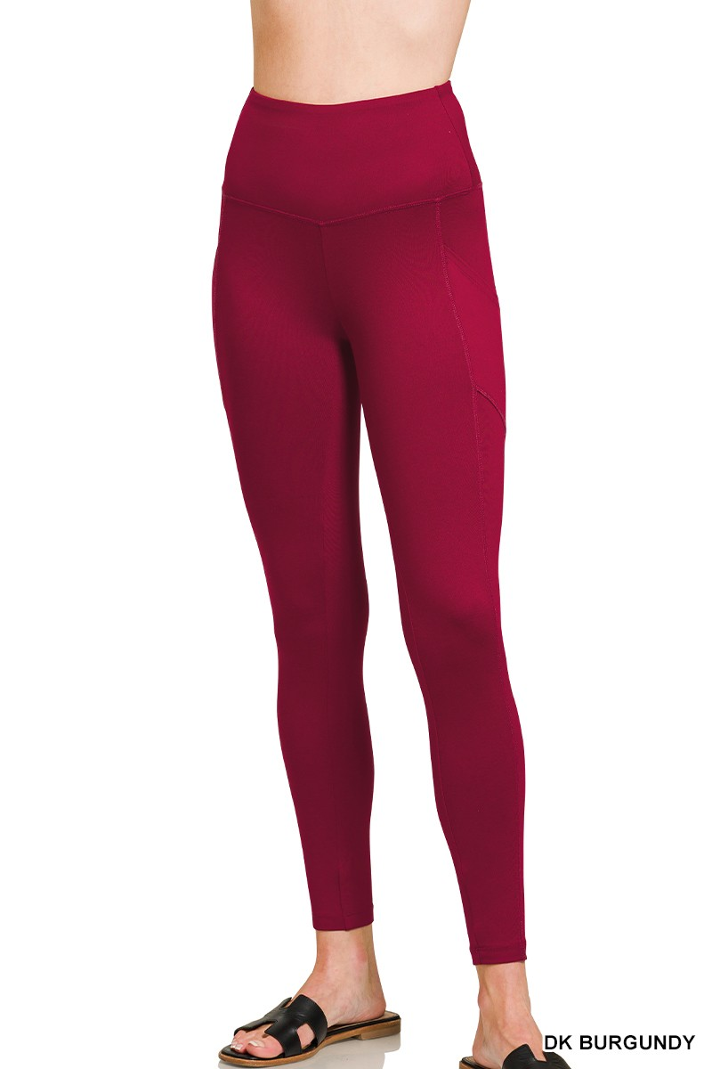Reg/Plus-Serenity Leggings W/Pockets