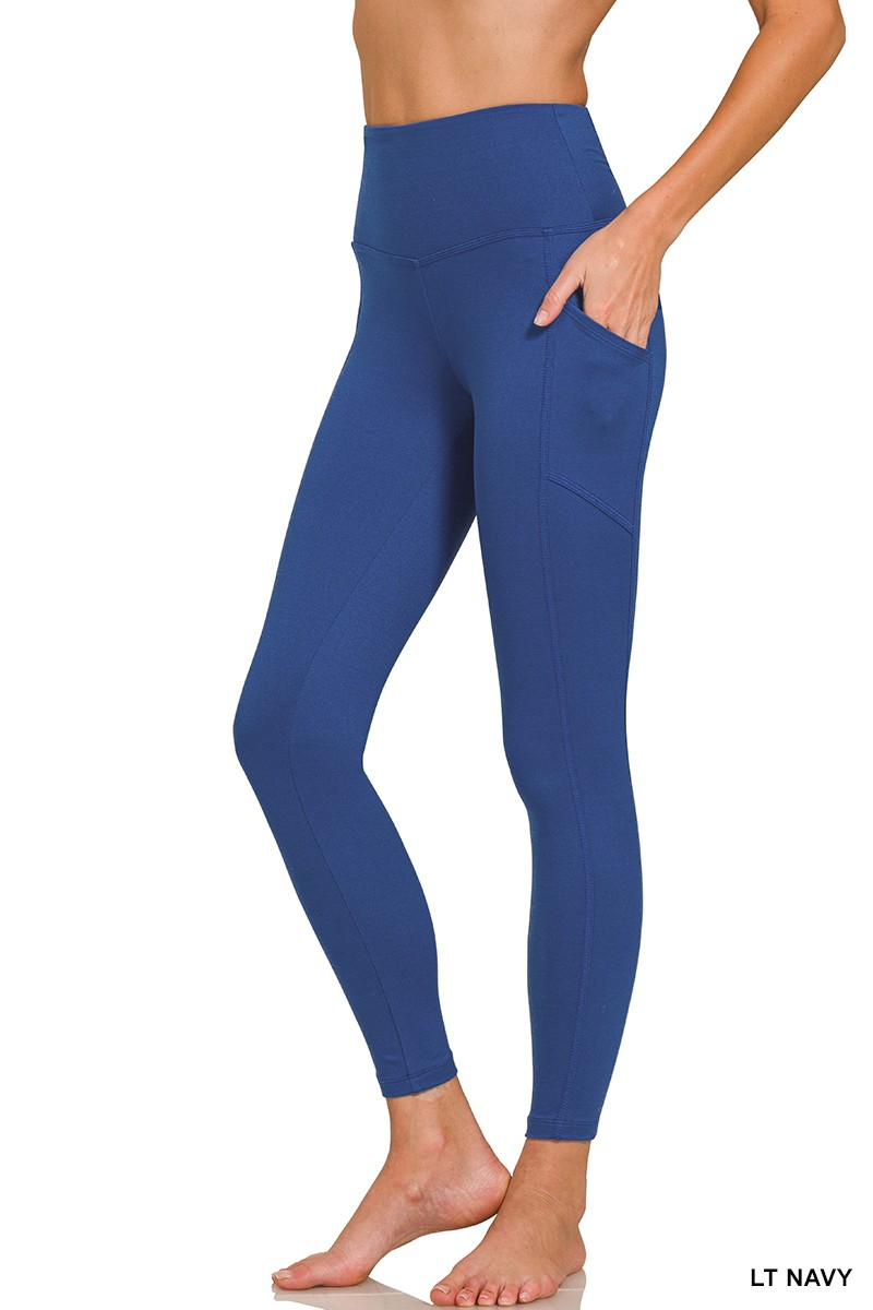 Reg/Plus-Serenity Leggings W/Pockets