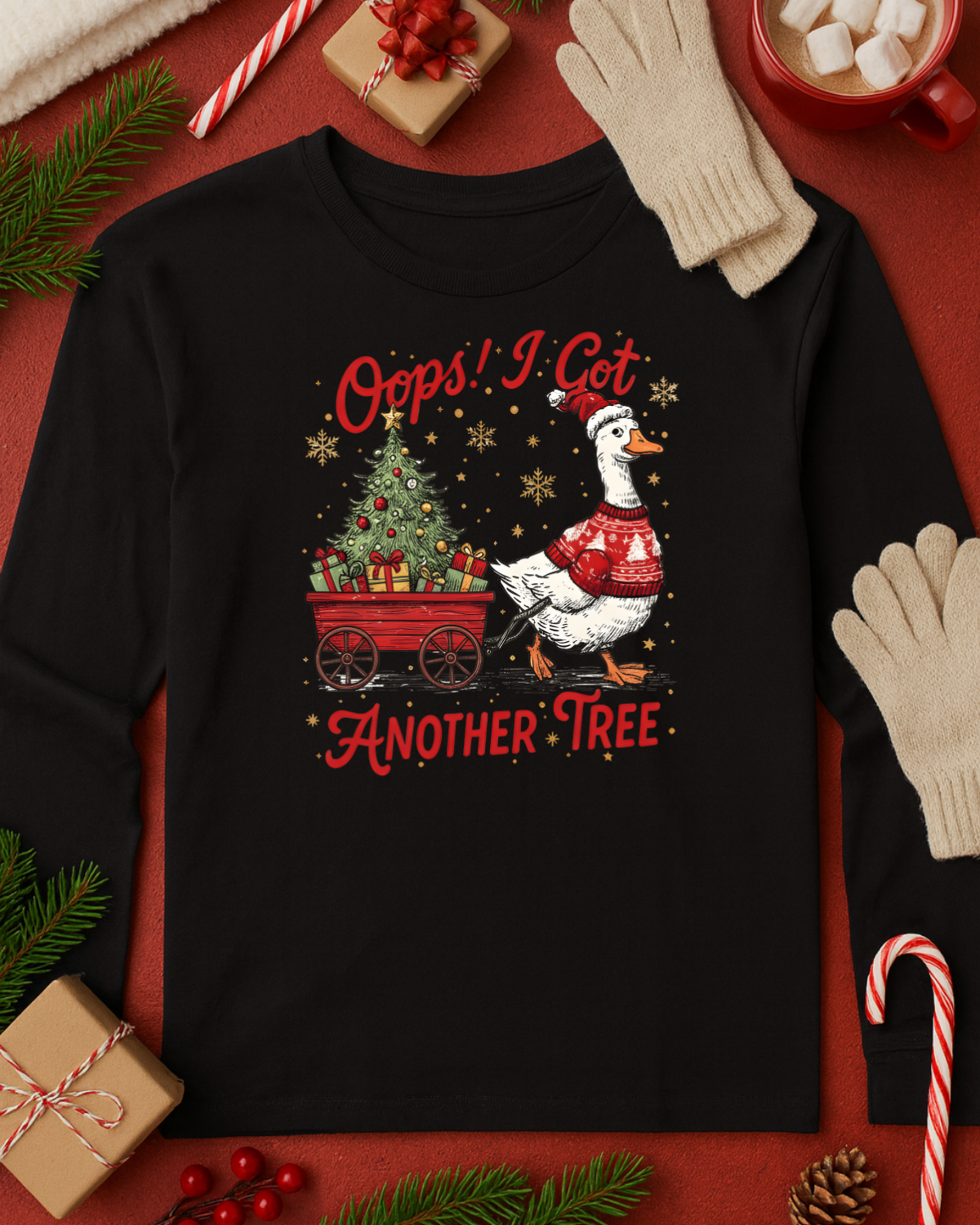 Oops! Another Tree Graphic Top (4 Shirt Options)