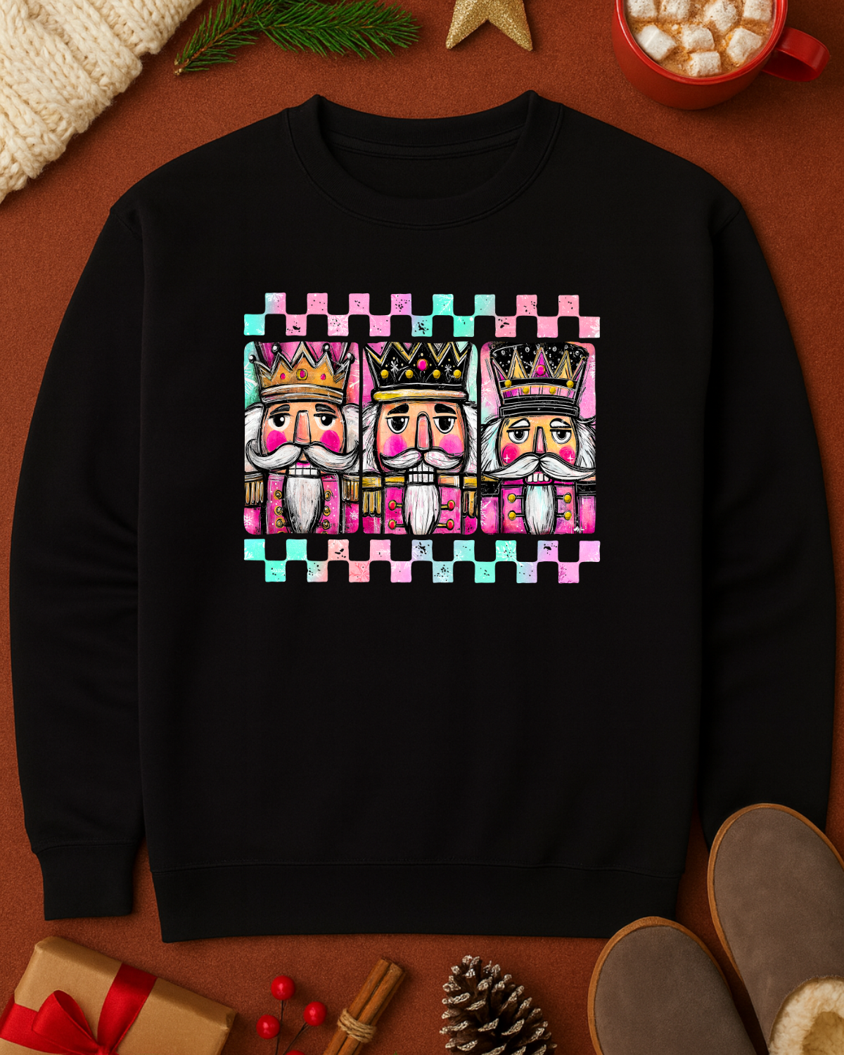 Nutcracker Trio Graphic Top (4 Shirt Options)