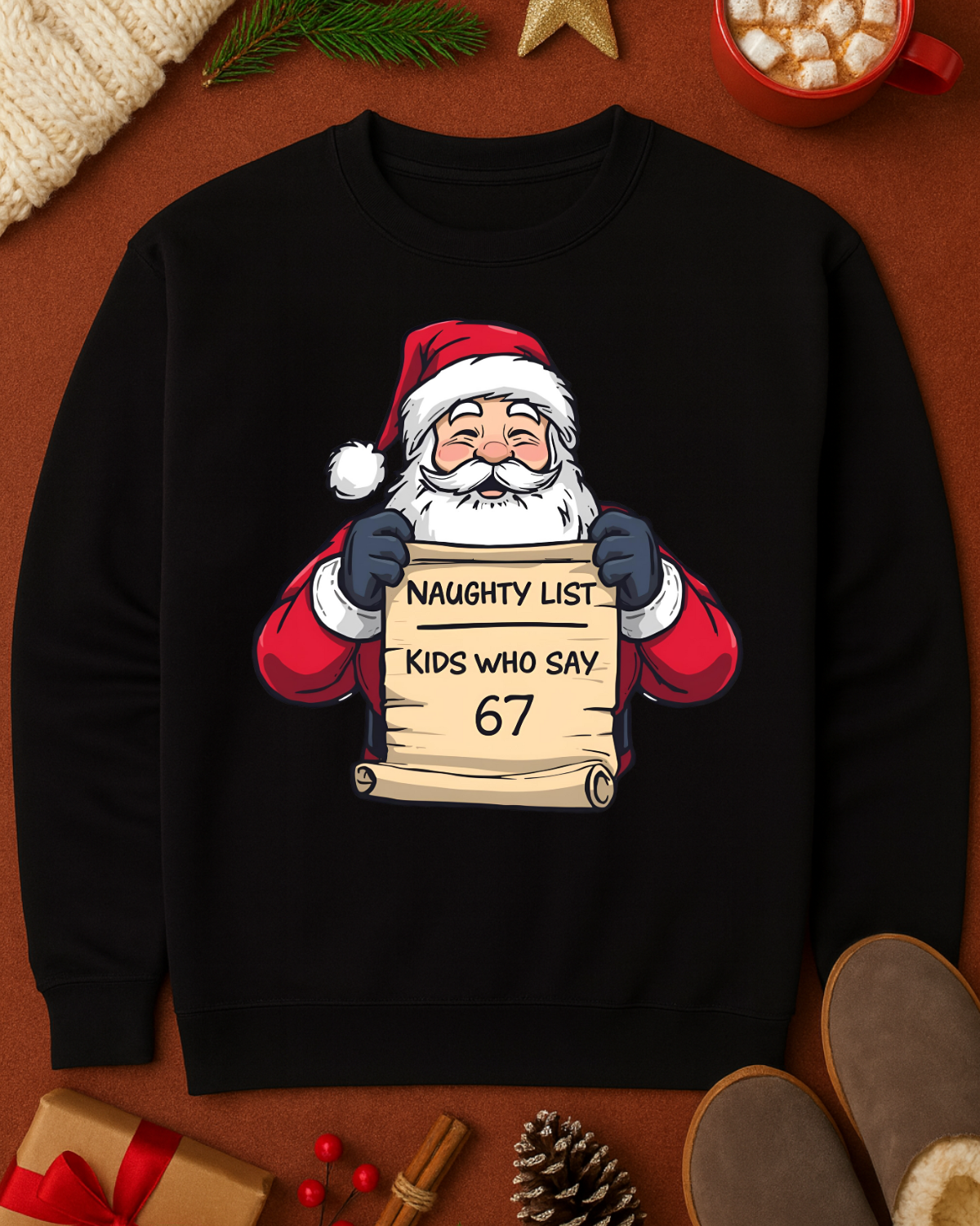 Naughty List Graphic Top (4 Shirt Options)