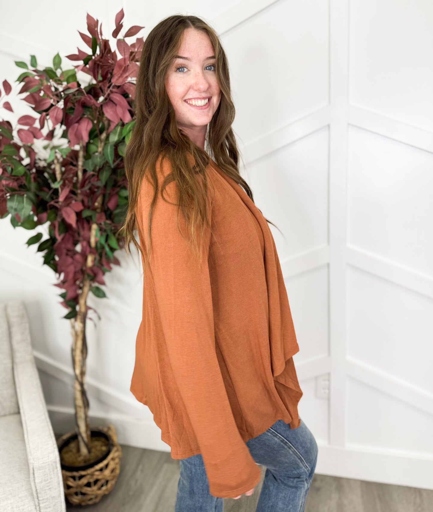 Reg/Plus-Talk It Over Cardigan