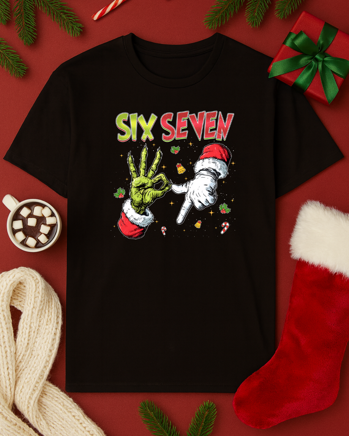 Youth - 6 7 Christmas Graphic Tee
