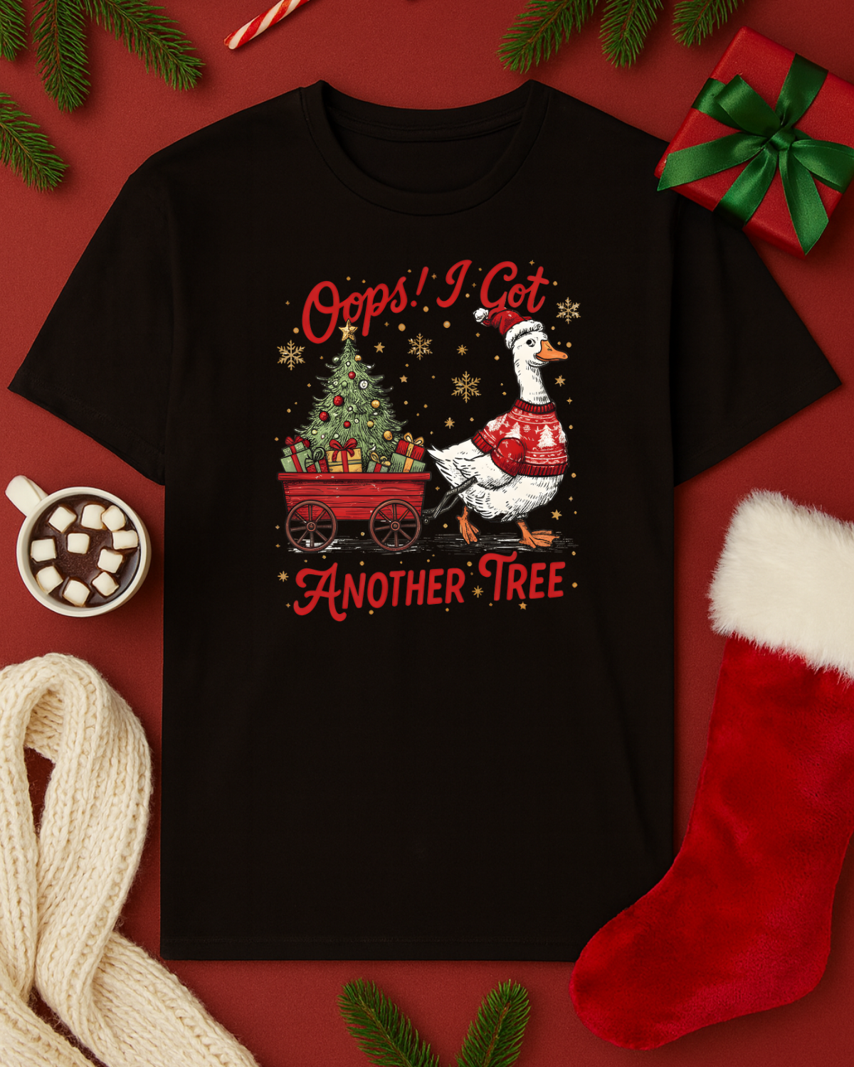 Oops! Another Tree Graphic Top (4 Shirt Options)