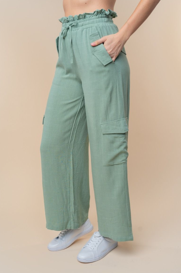 Red/Plus All Day Ease Pants