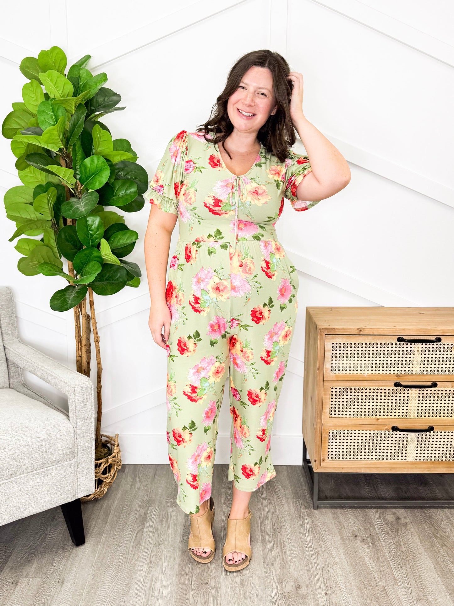 Reg/Plus-Cute Consideration Jumpsuit