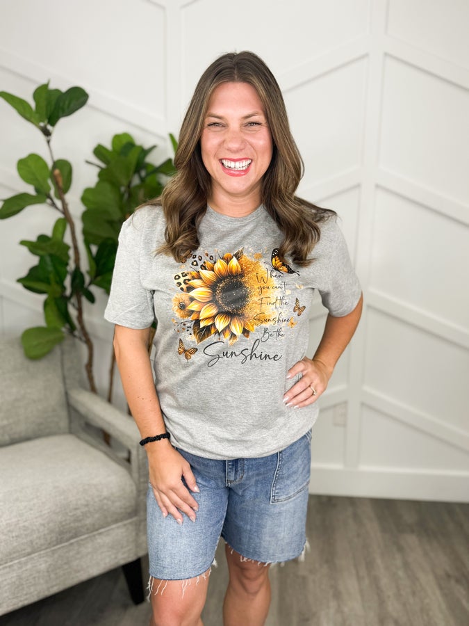 Be The Sunshine Sunflower Tee