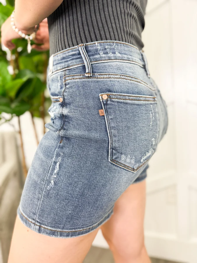 Dad Short with Cell Phone Pocket by Judy Blue
