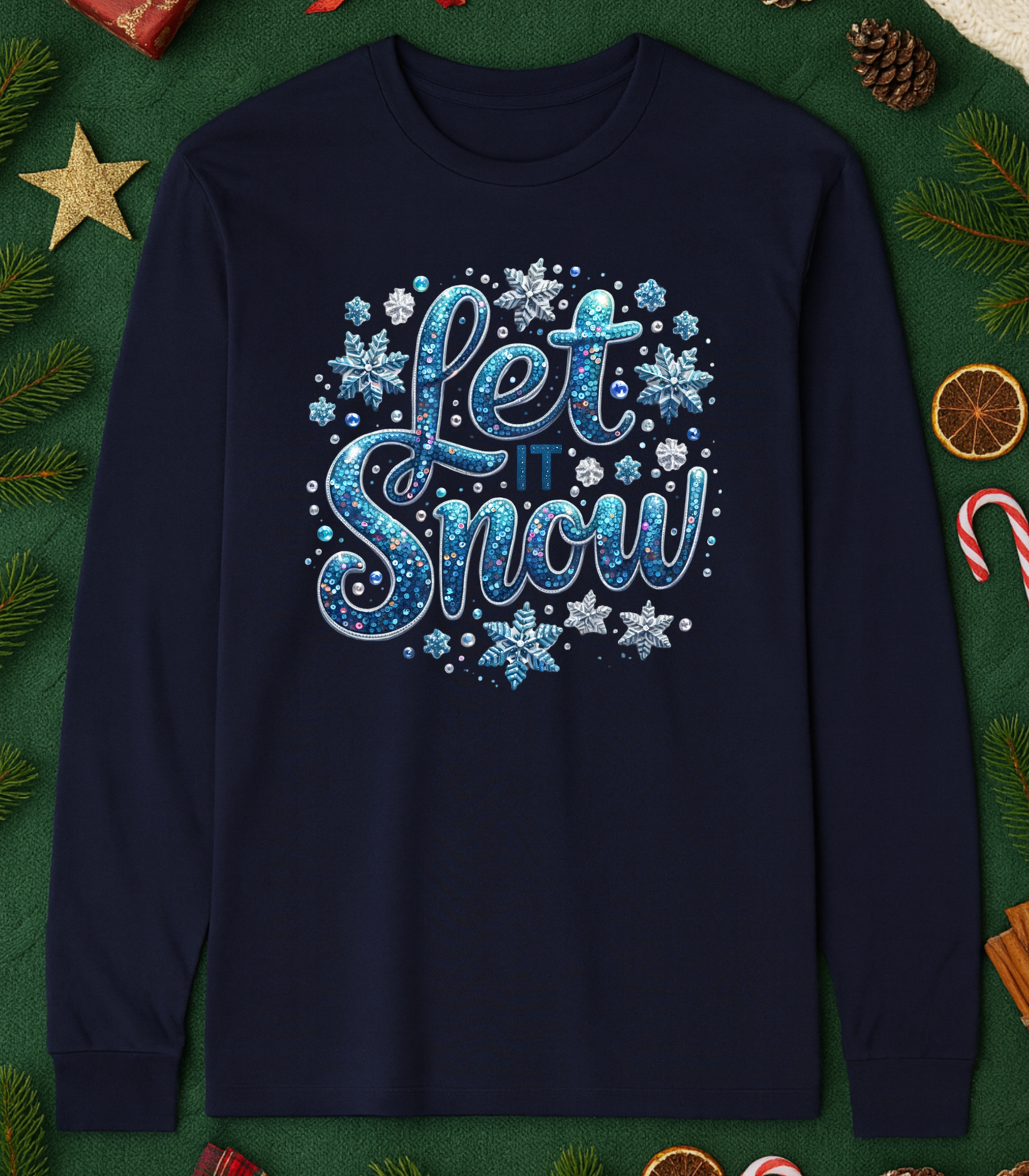 Let it Snow Graphic Tee (4 Shirt Options)