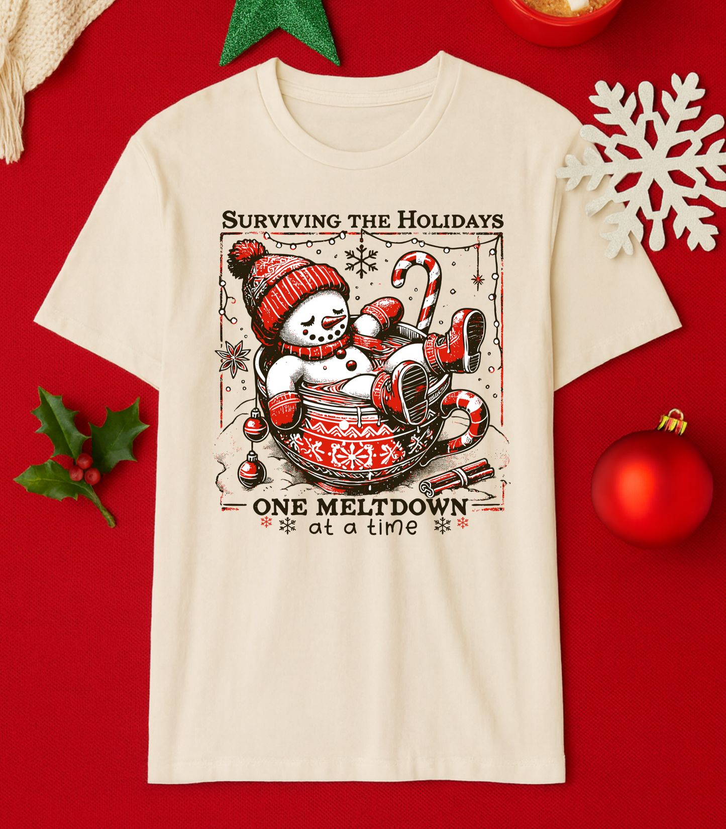 One Meltdown At A Time Tee (4 Shirt Options)