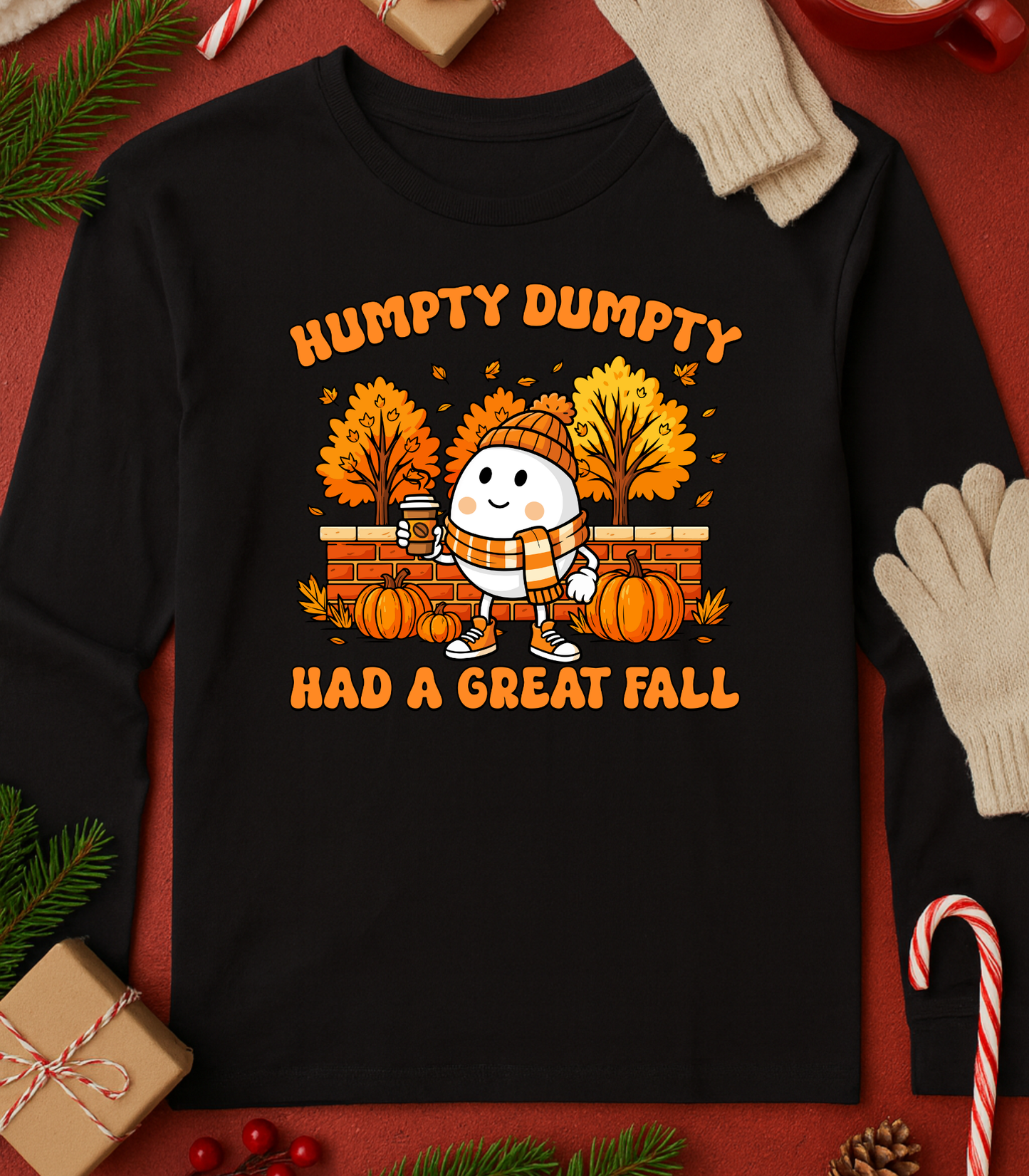 Humpty Dumpty Graphic Top (4 Shirt Options)