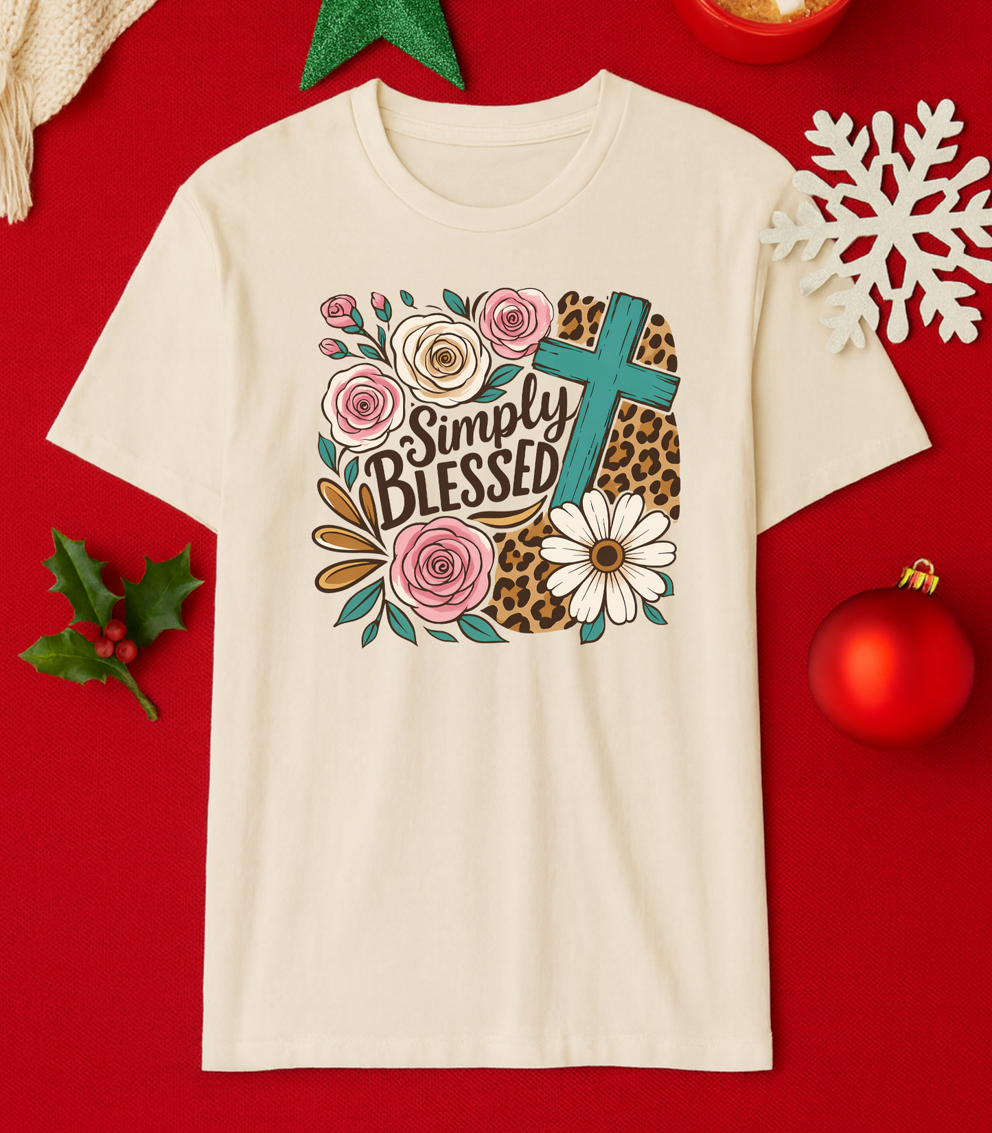 Simply Blessed Bone Crewneck (+assorted styles)
