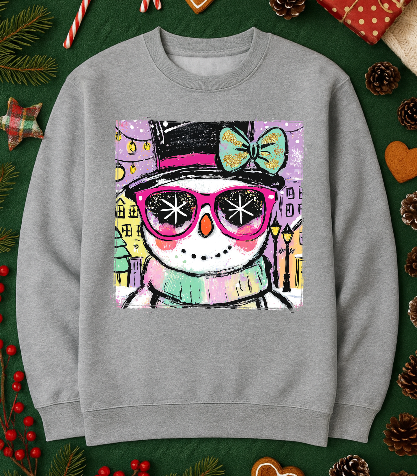 Groovy Snowgirl Tee (4 Shirt Options)