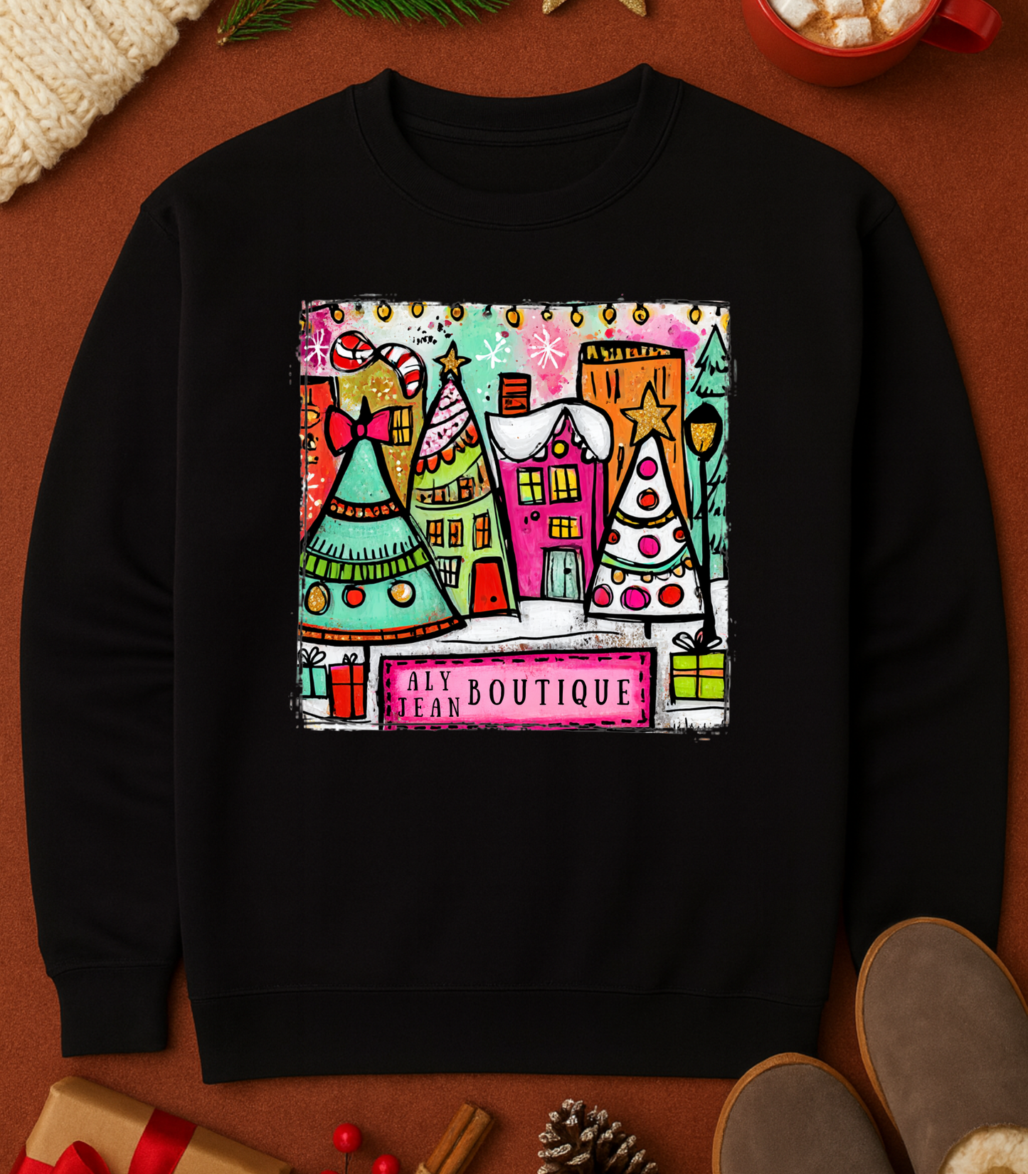 Winter Aly Jean Boutique Tee (5 Shirt Options)