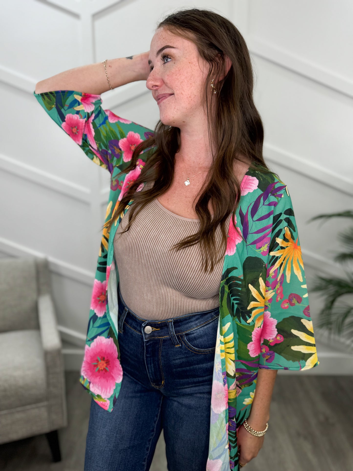 Reg-Tropical Spotlight Cardigan