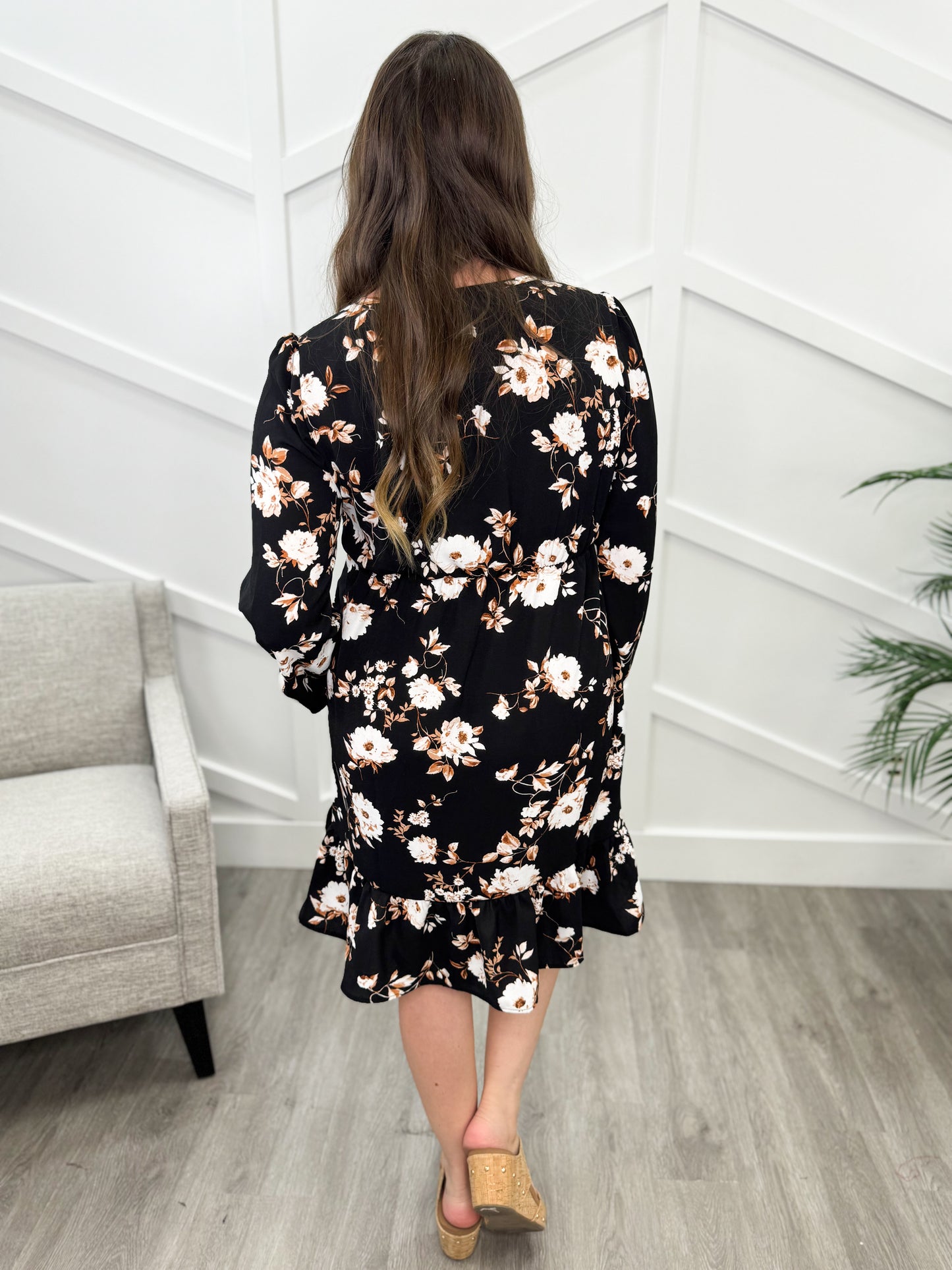 Reg/Plus-Beautiful Blooms Dress