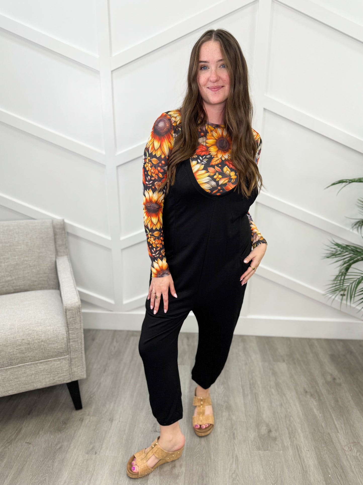 Reg/Plus-Be Yourself Jumpsuit