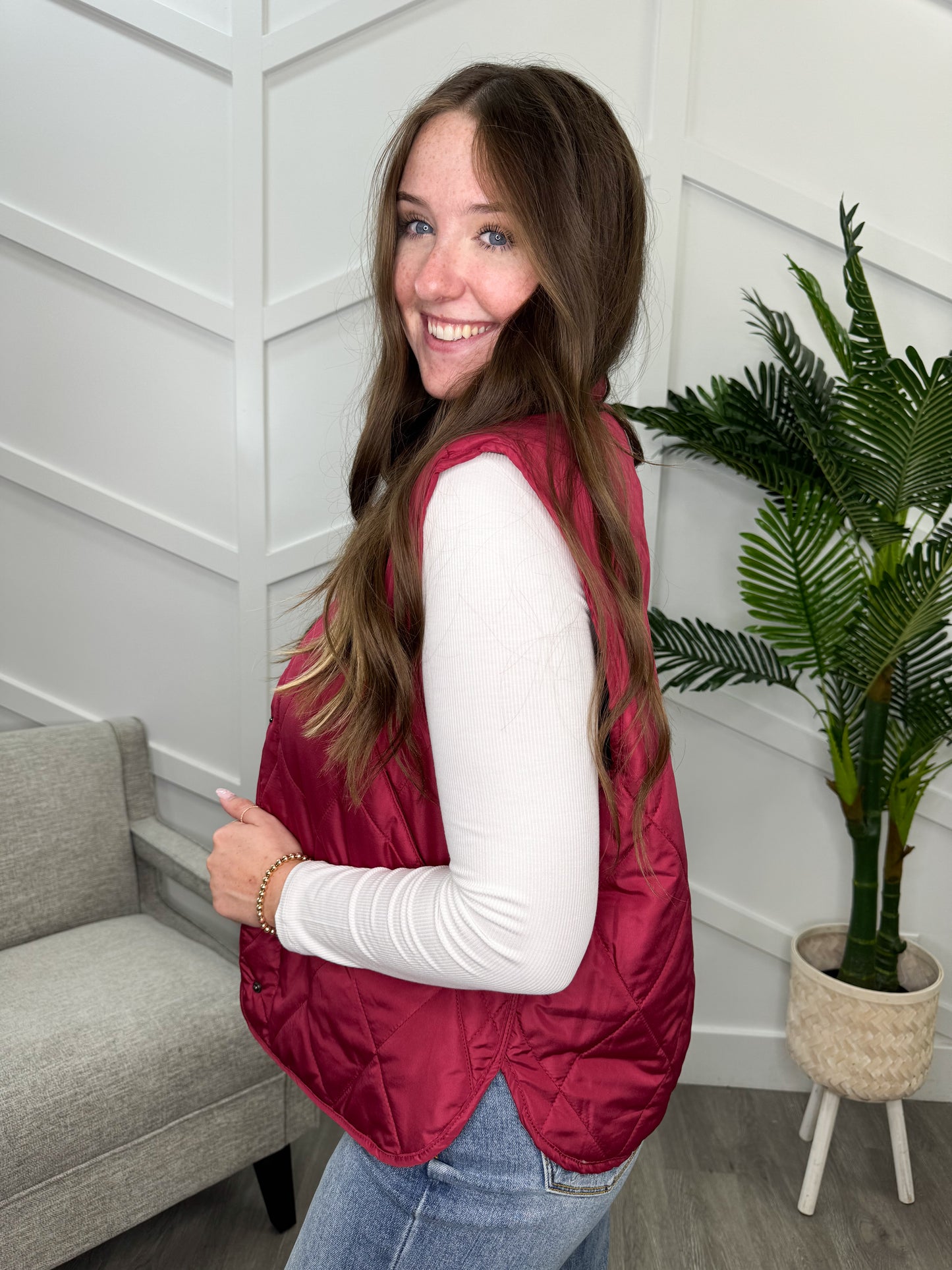 Reg/Plus-The Quilted Muse Vest