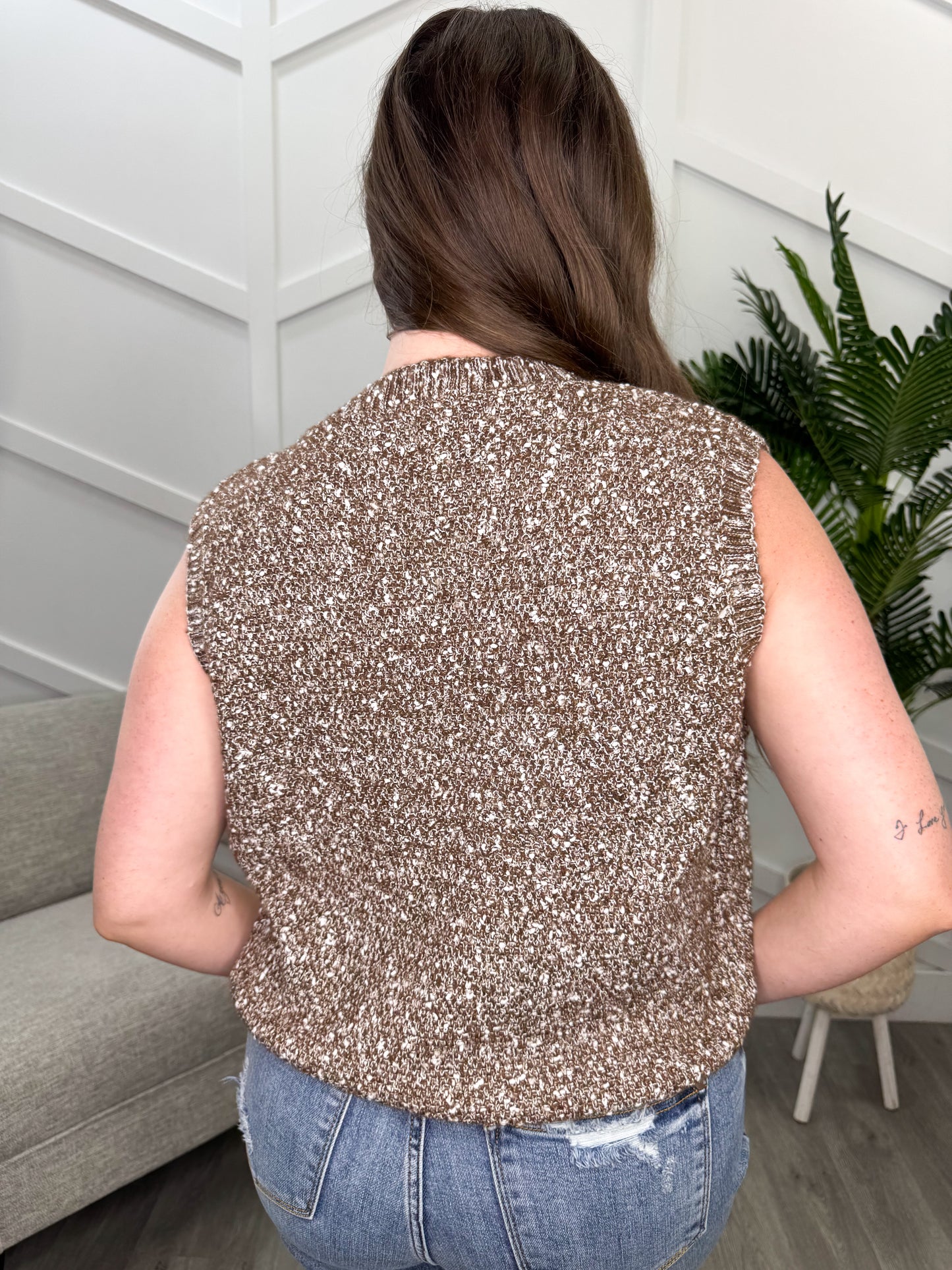 Reg/Plus-The One Sleeveless Knit Vest