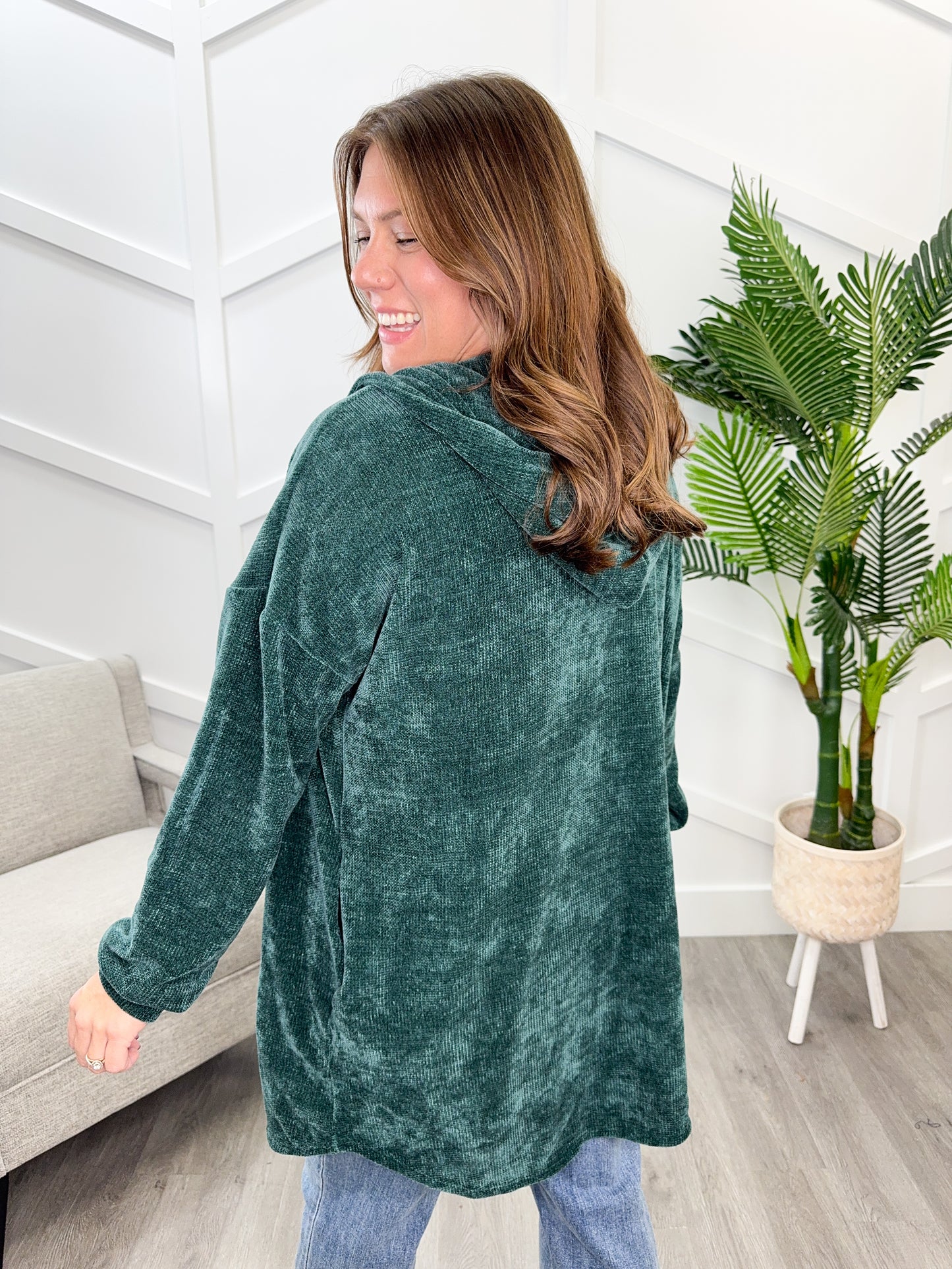 Reg/Plus- Live The Moment Cardigan