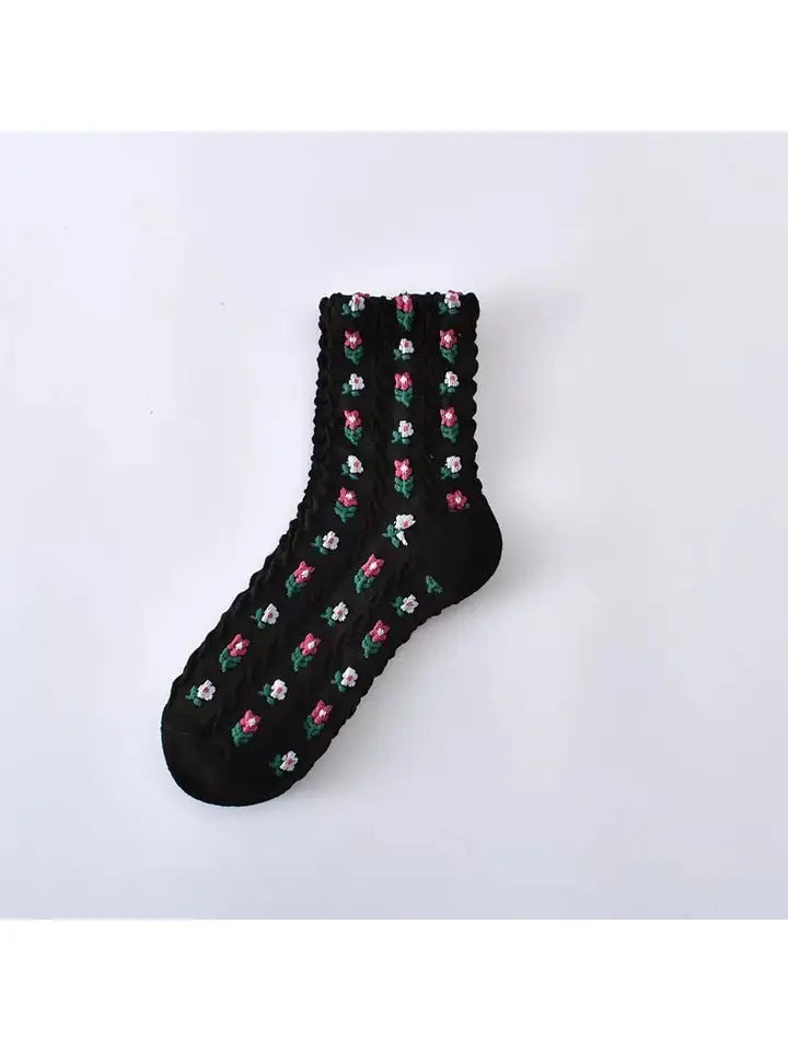 Floral Socks