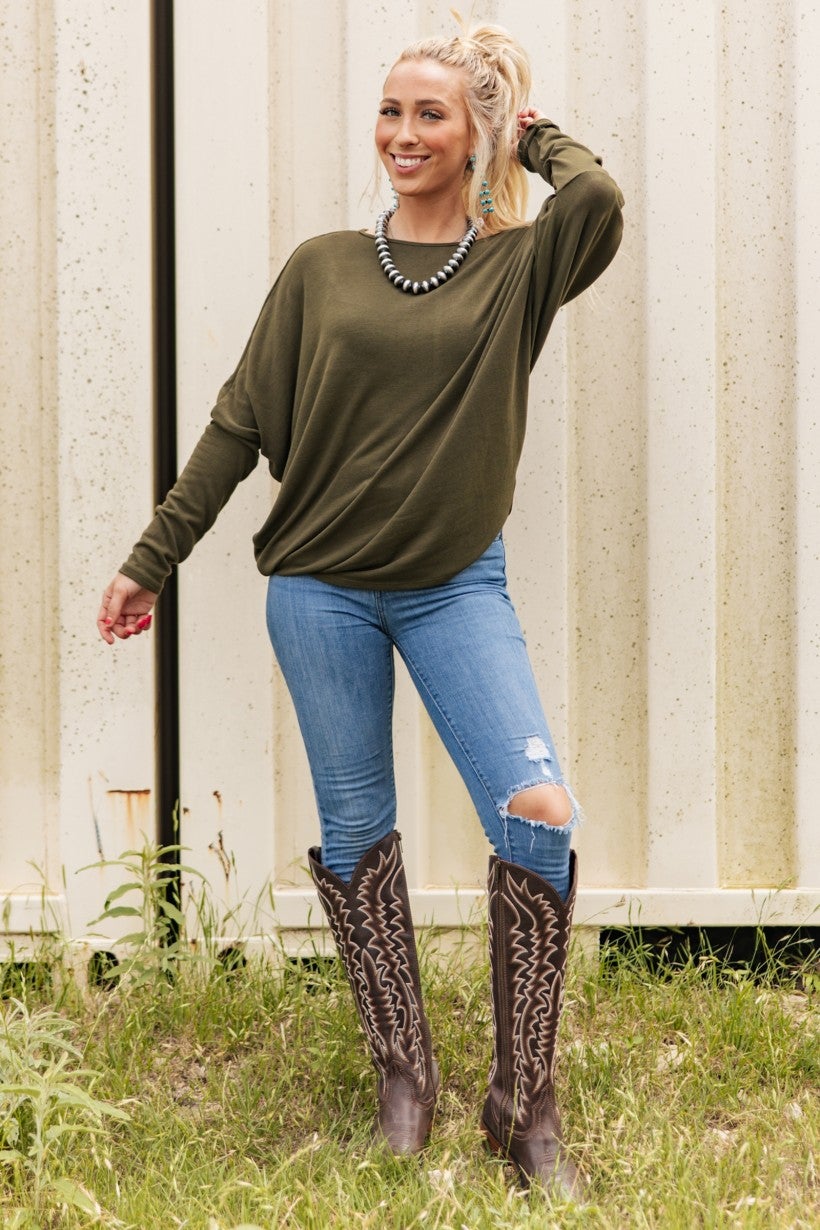 Reg/Plus-Falling For Comfort Top