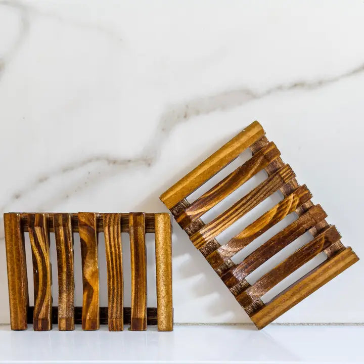 Pine Wood Soap Dish