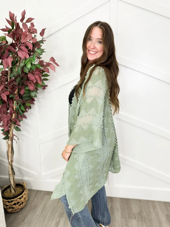 One Size- Breezy Days Cardigan