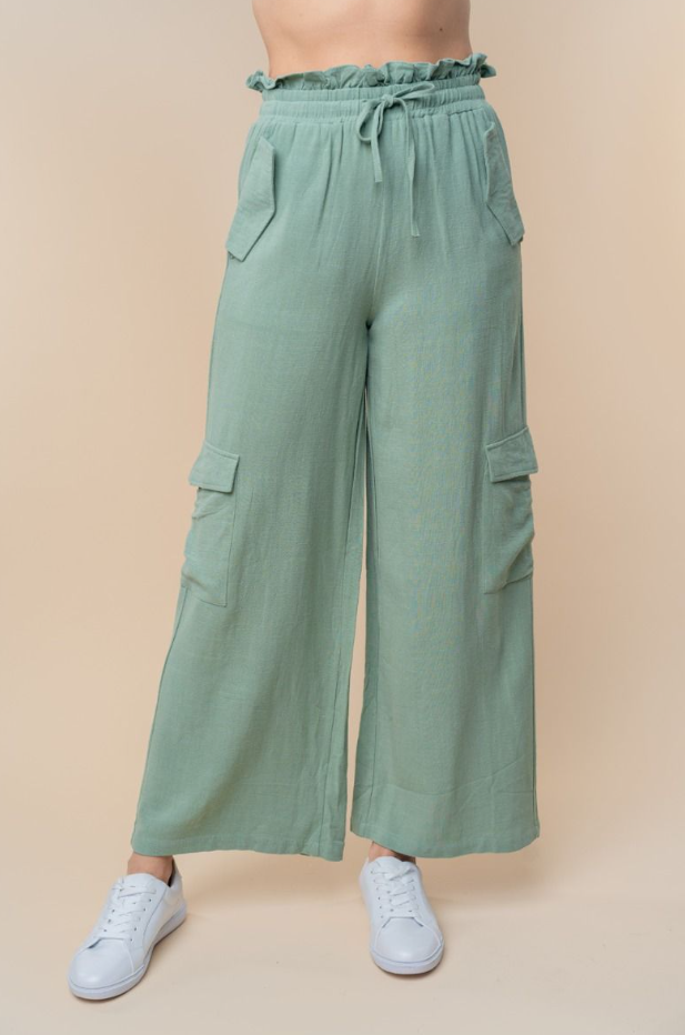 Red/Plus All Day Ease Pants