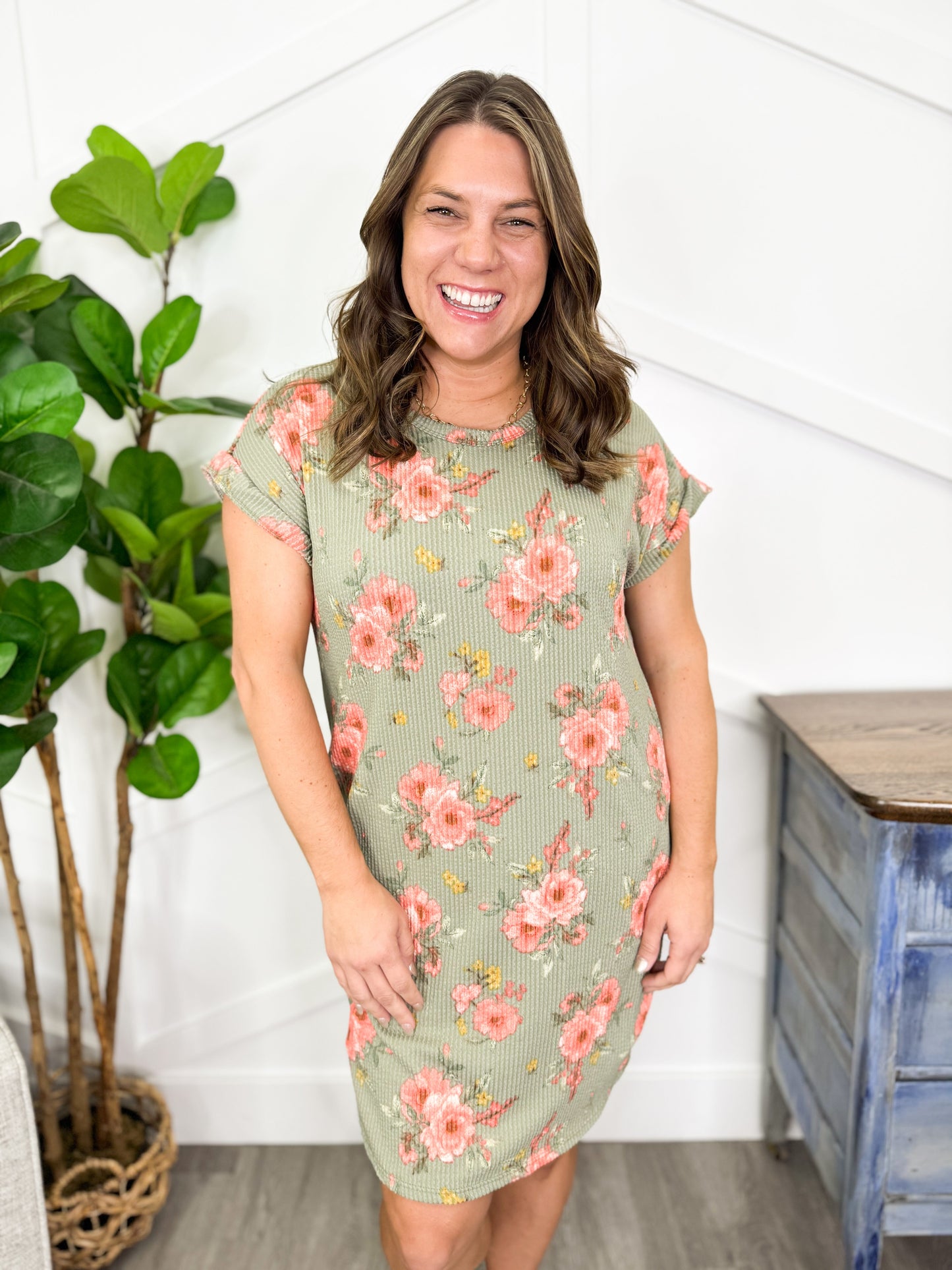 Reg/Plus-Threads Of Grace Dress