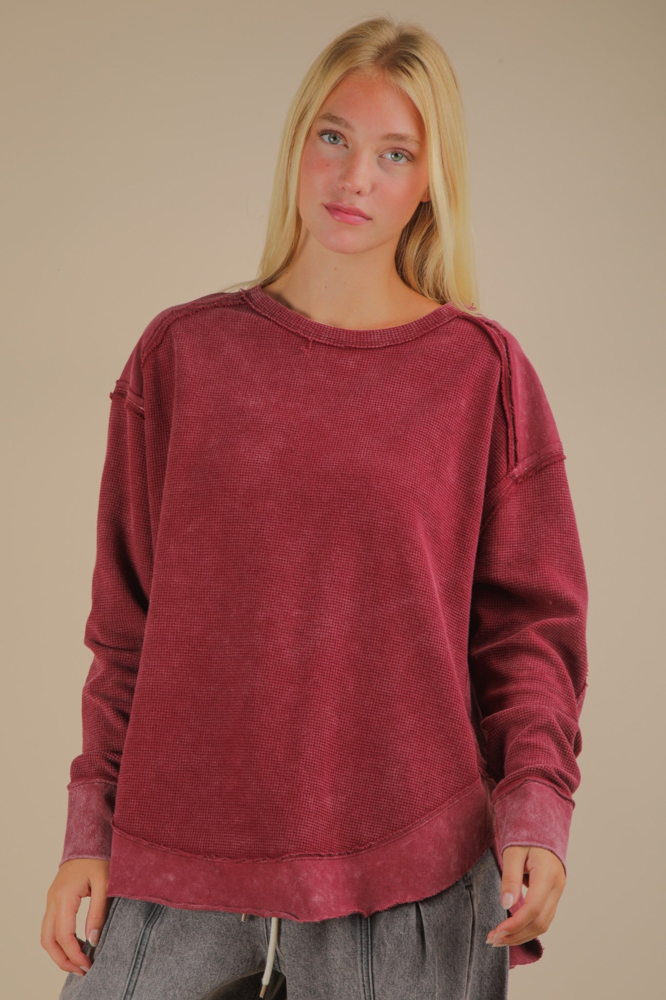 Reg/Plus-Made For Moments Top