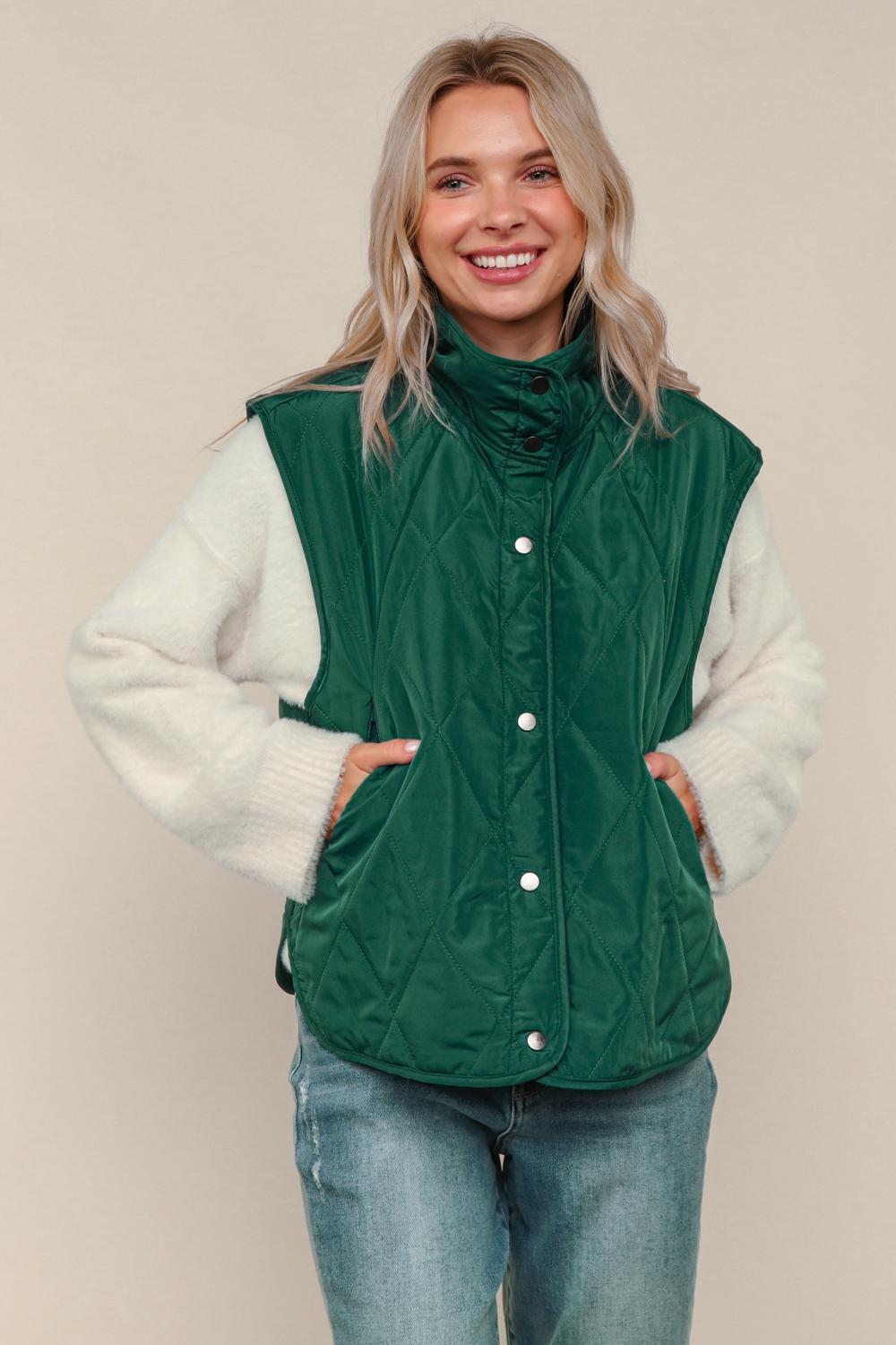 Reg/Plus-The Quilted Muse Vest