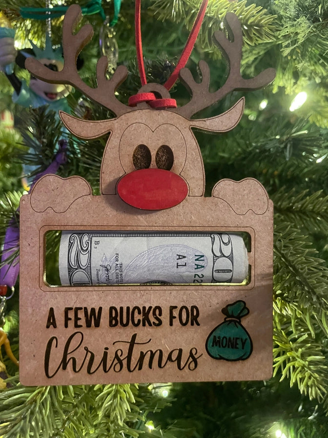 Money Holder Christmas Ornament