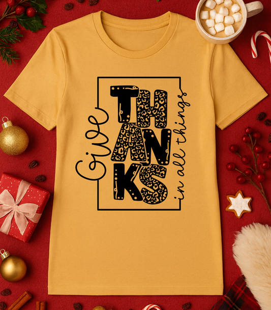 Give Thanks Tee or Sweatshirt