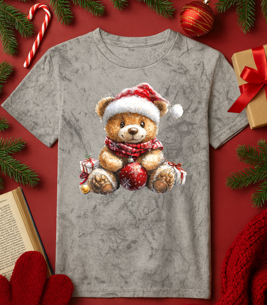 Bear With Ornaments Graphic Top (4 Shirt Options)
