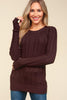 Reg/Plus-The Perfect Vision Sweater Knit Top