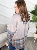 Reg-Plaid Remix Top