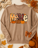 Brown Fall Customizable Mama Sweatshirt