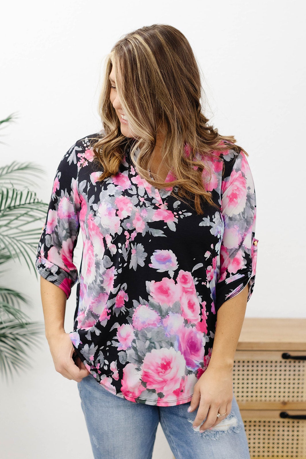 Gabriella Floral Gabby Top