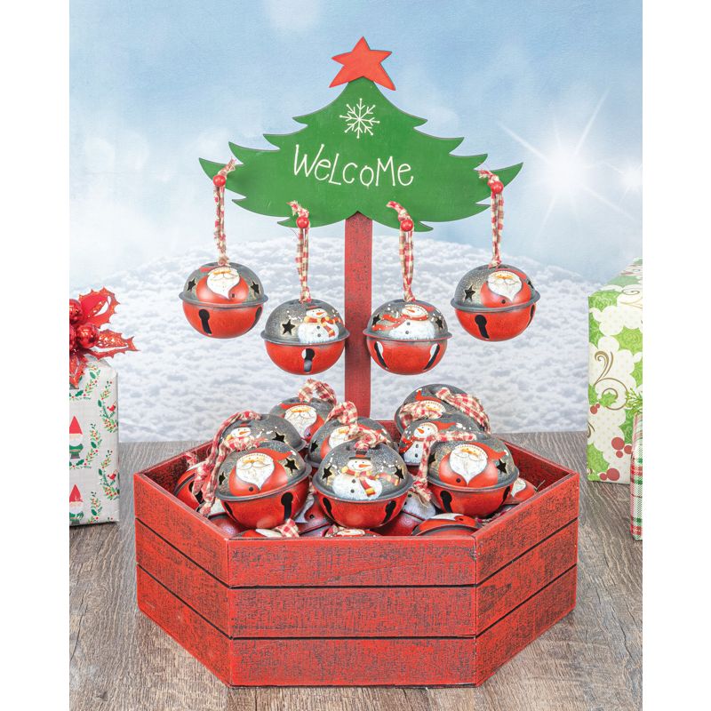 Round Metal Bell Ornaments